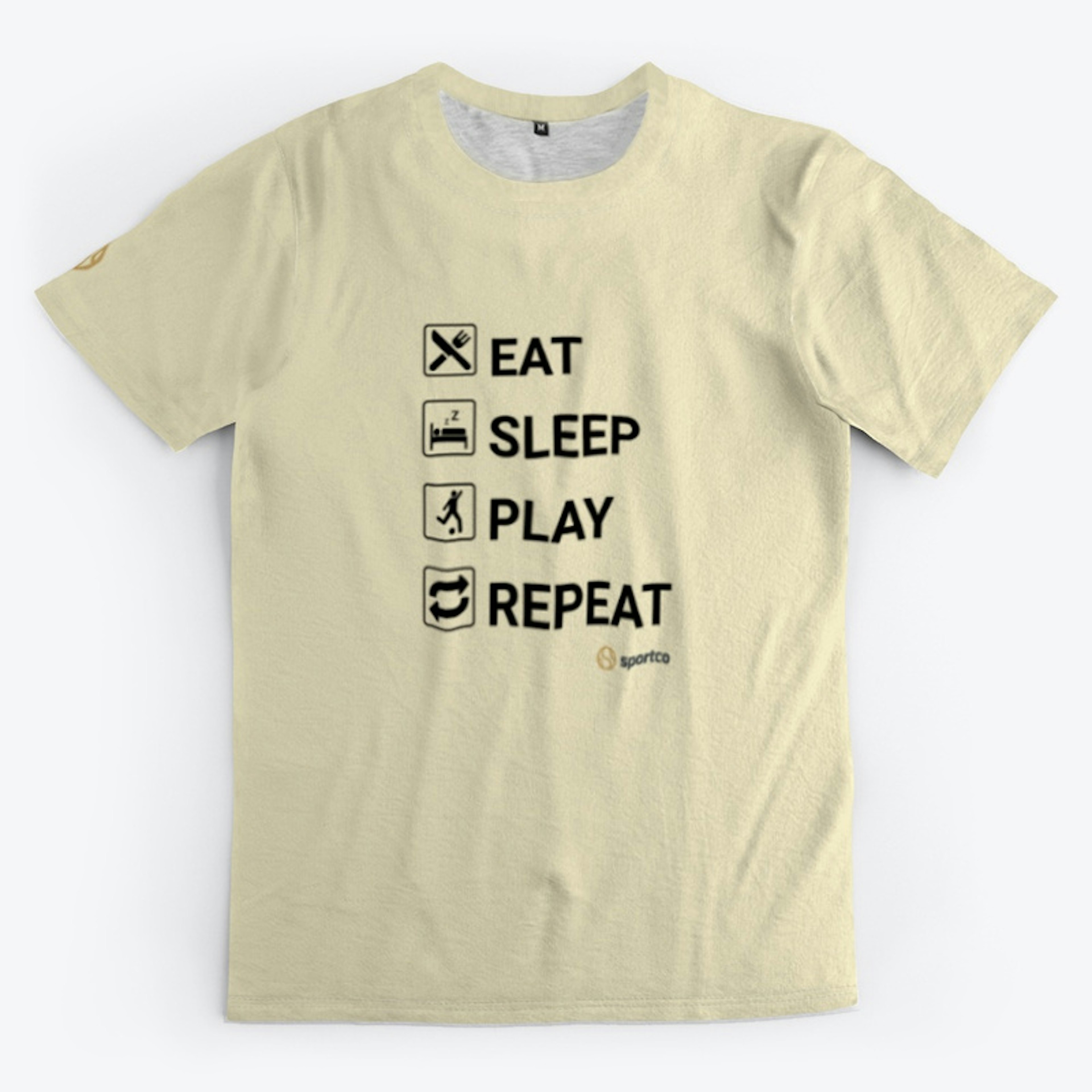 Eat  Sleep  Play  Repeat - T-shirt